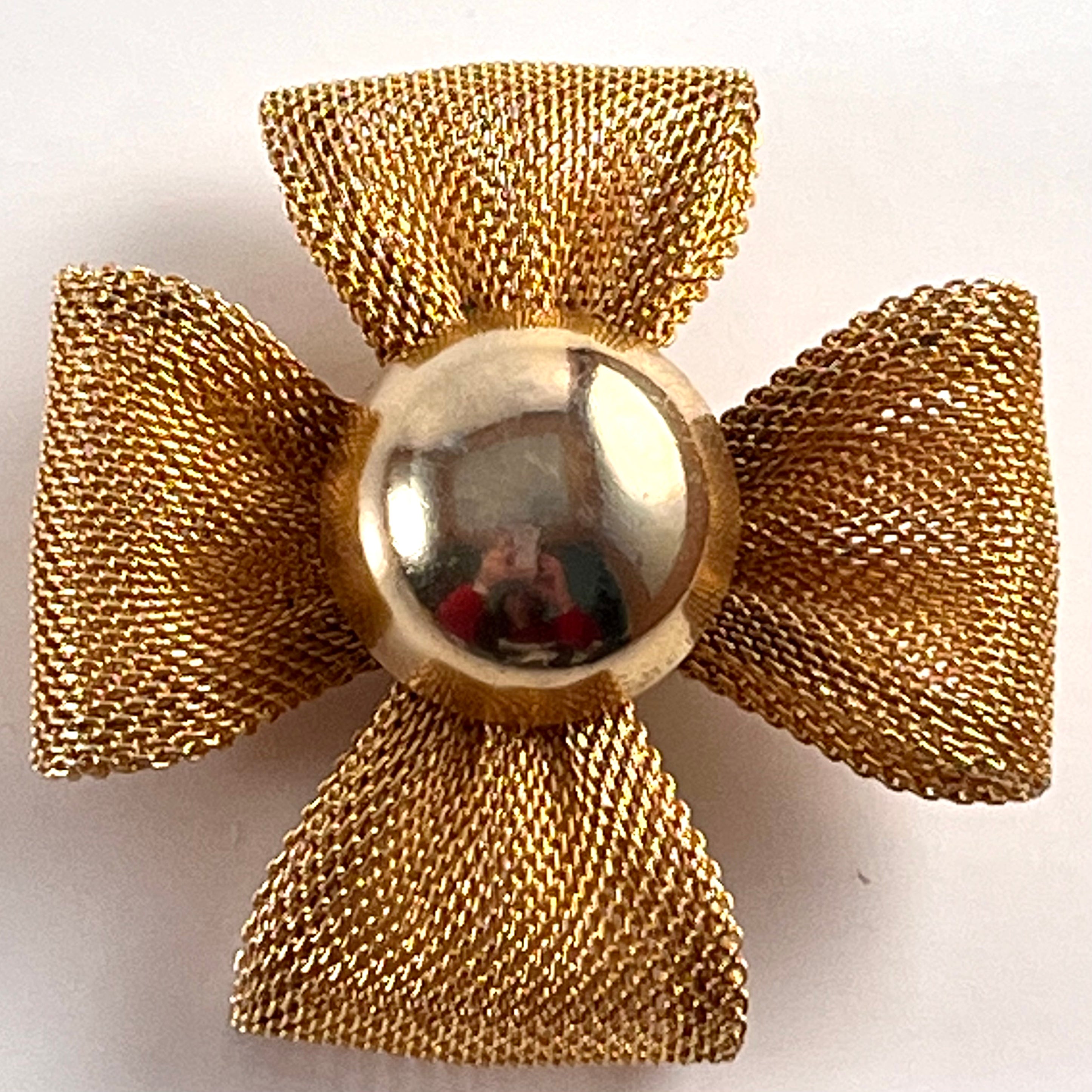 1960s Mesh Flower Brooch – Retro Kandy Vintage