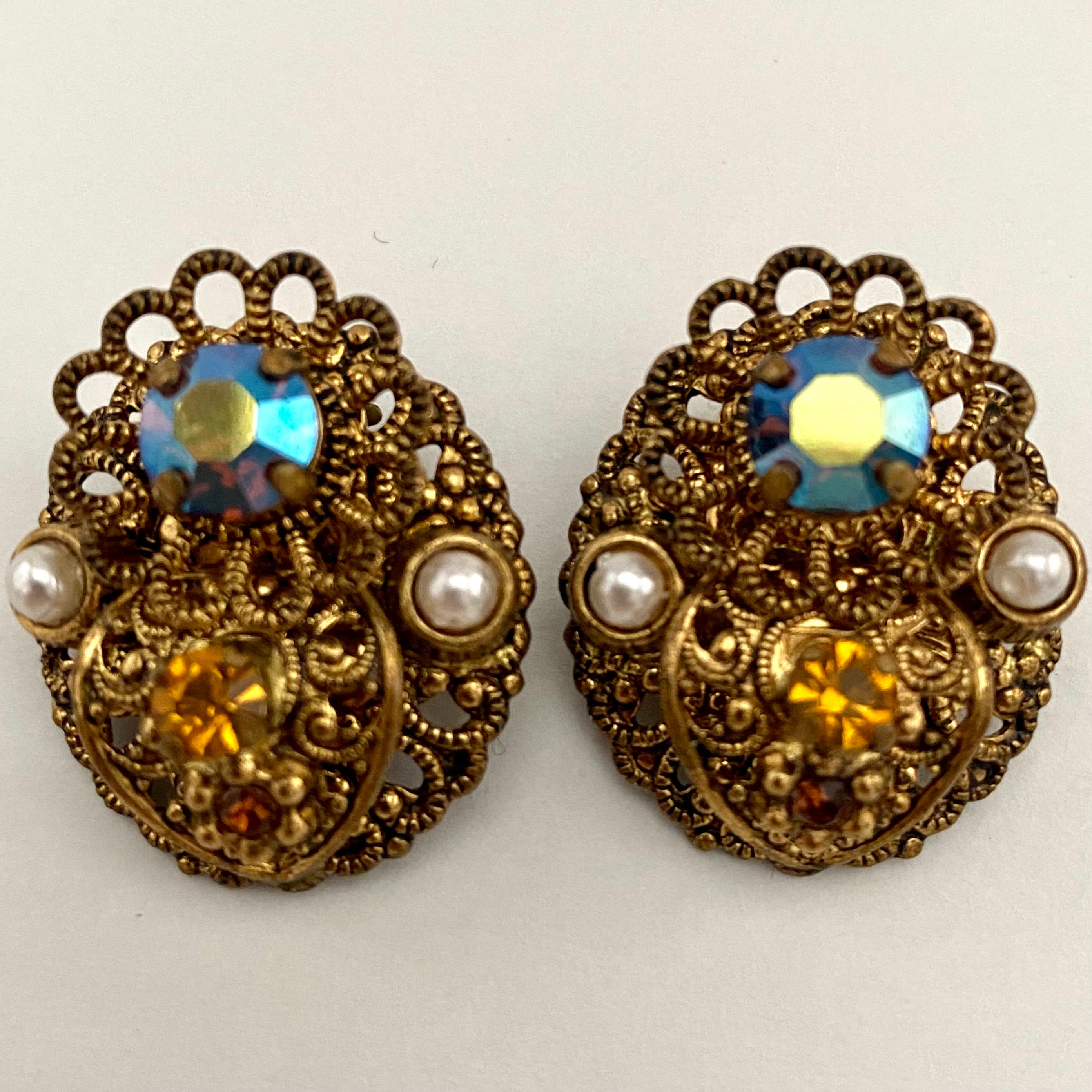 vintage Germany⚪︎bijou earring⚪︎ ランキング上位のプレゼント