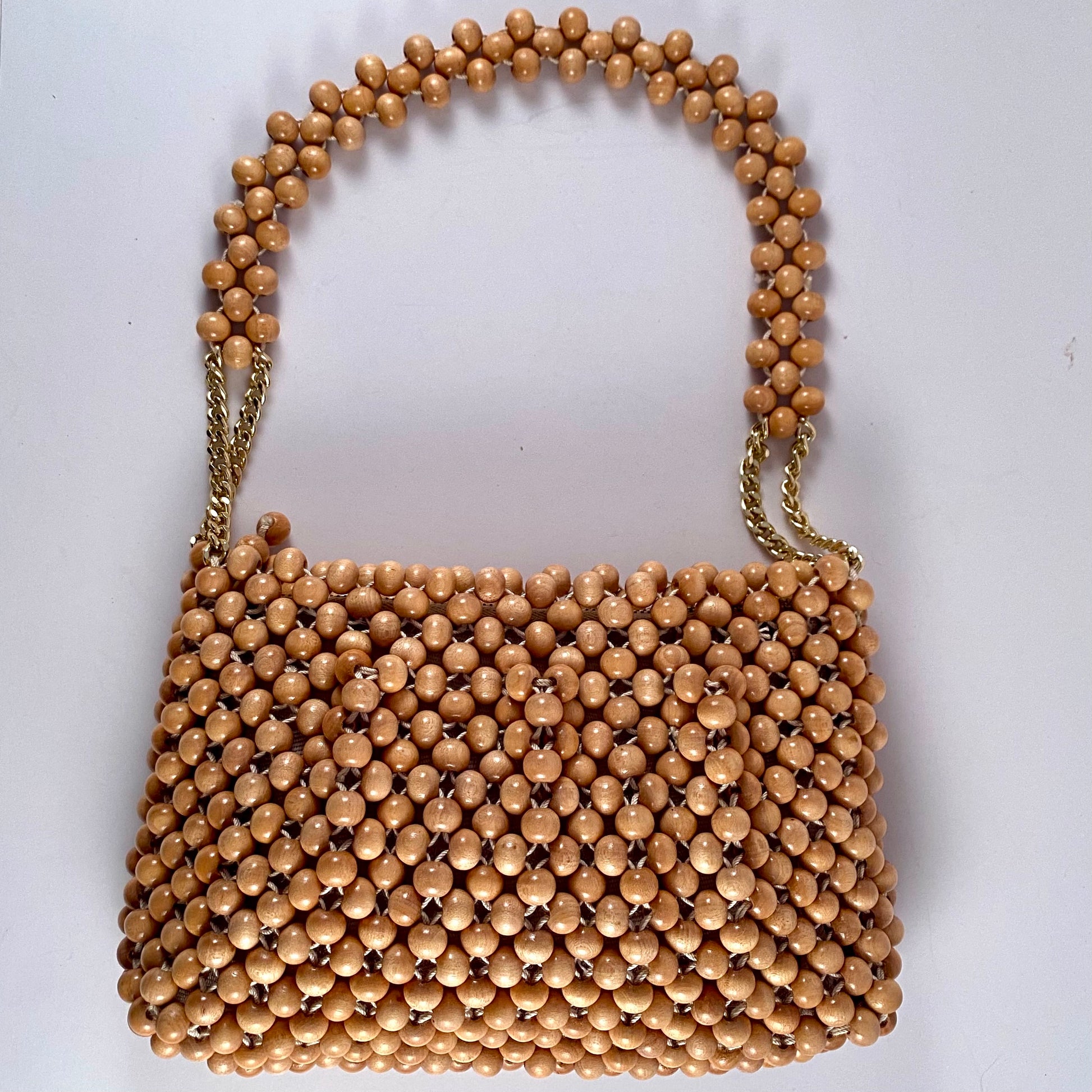 Beaded Purse, made in Hong Kong, interior AS IS For Sale
