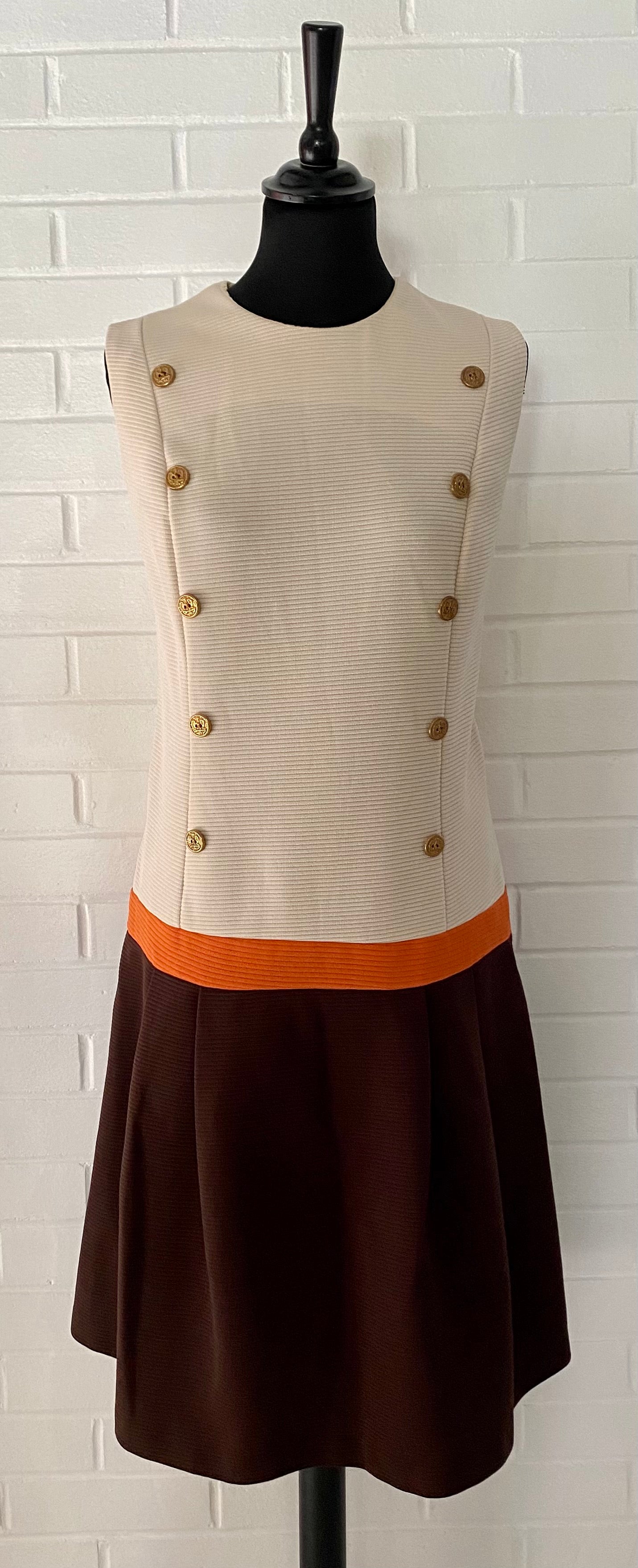 60s color block clearance dress