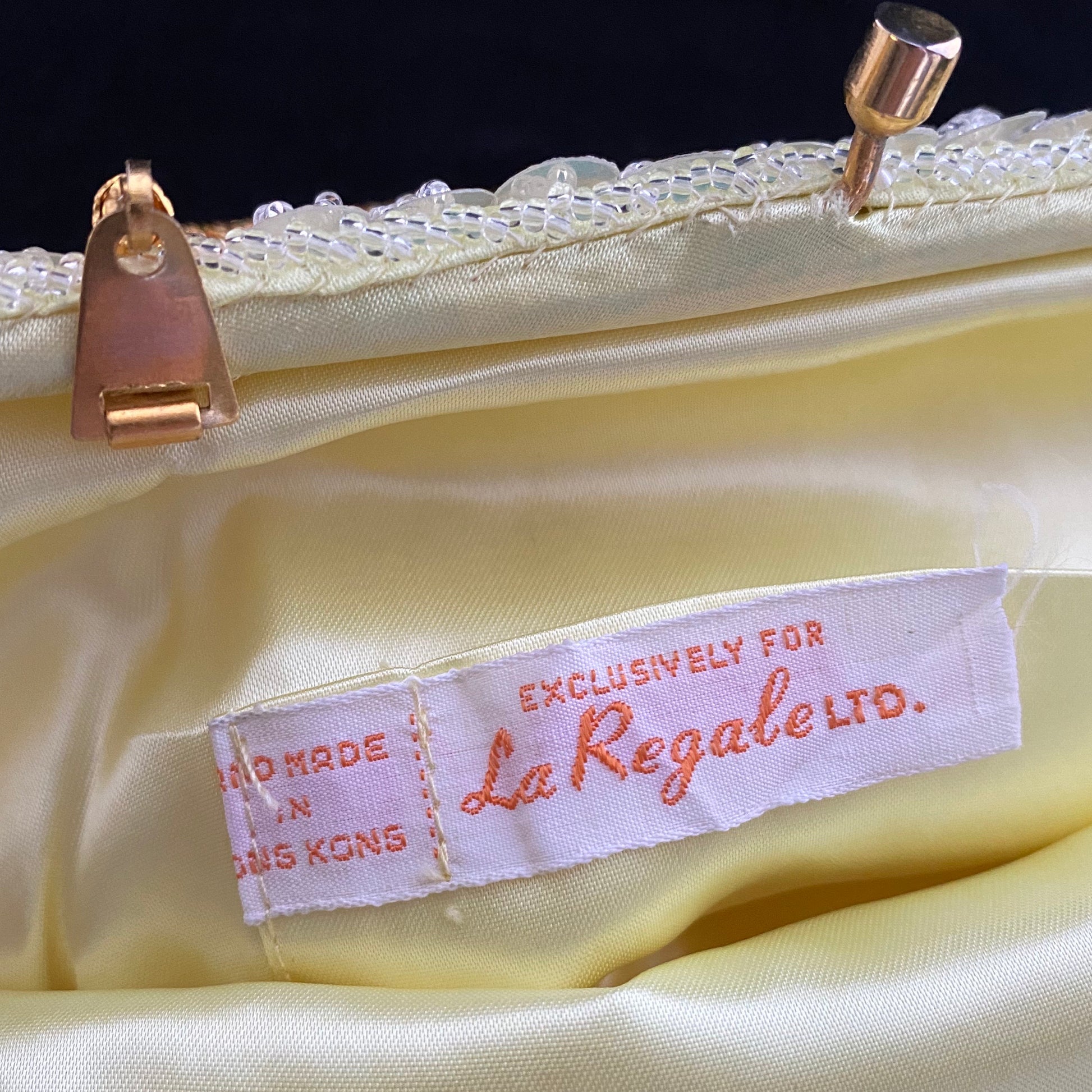 Vintage la Regale Beaded Clutch