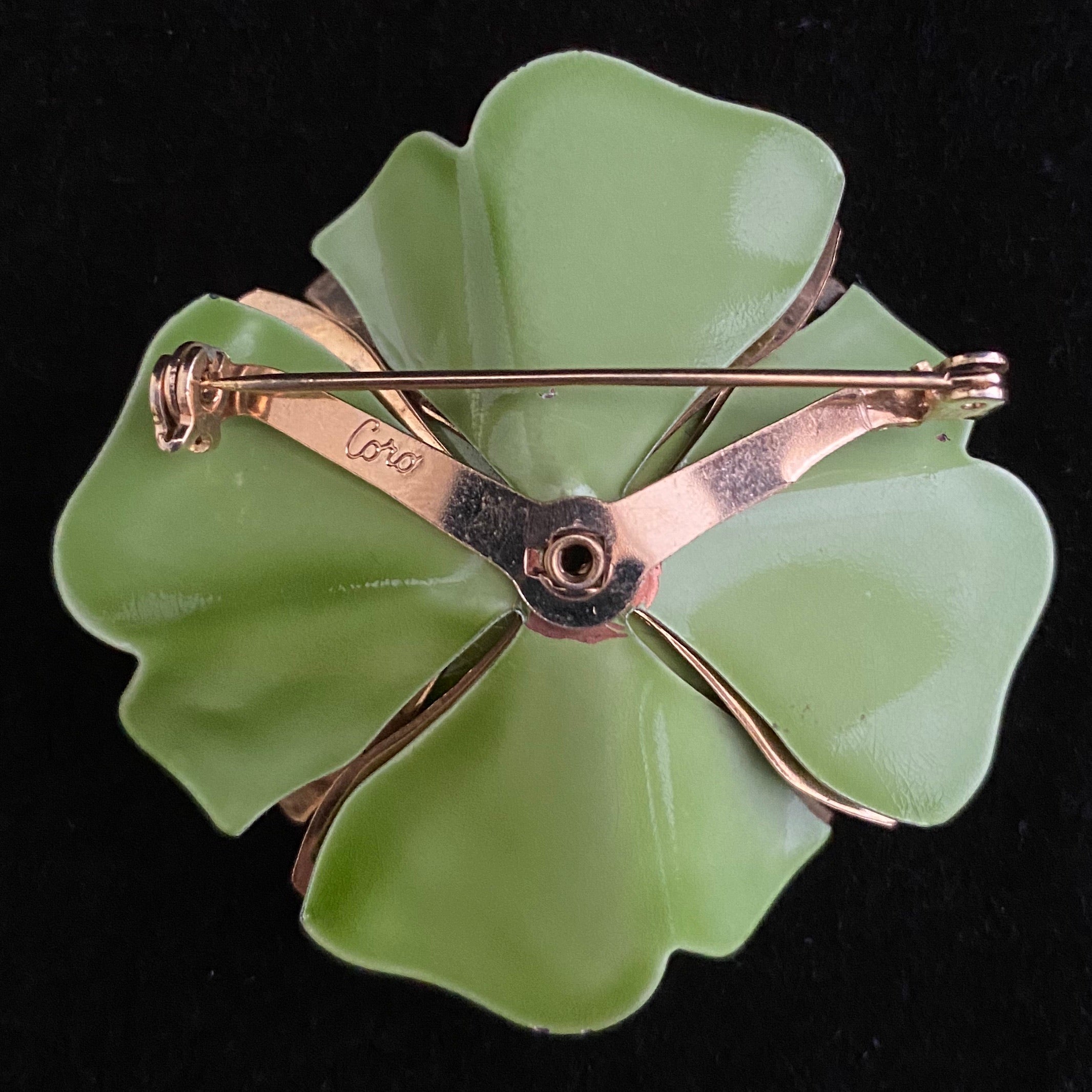 Monet Vintage Flower Brooch online 1960s